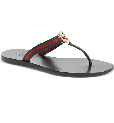 gucci rubber flip flops women|Gucci Flip Flops nordstrom.